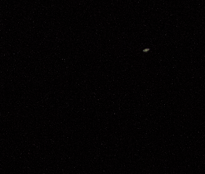 Saturn with starfield - 1D7A8348